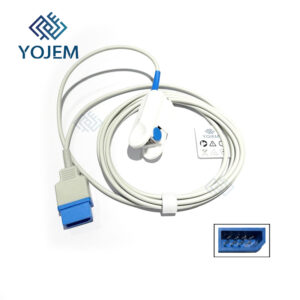 SENSOR SPO2 ADULTO  REUSABLE LOGICARE 2000, CABLE DE 3 METROS, CONEXIÓN DIRECTA, CONECTOR DE 8-PIN RECTANGULAR, COMPATIBLE MEDICA D LOGICARE 2000, NORTHERM MEDITECH