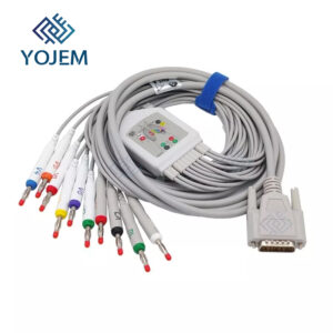 CABLE EKG DE 10 DERIVACIONES BANANA MINDRAY CONEXIÓN DIRECTA REF: EKGMINDBAN