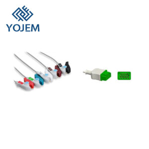 CABLE ECG GENERAL ELECTRIC ( GE ) HEALTHCARE DE 5 DERIVACIONES PINCH ( 5/AHA) REF: CGEE5L11PPCH