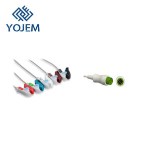 CABLE ECG MINDRAY DE 5 DERIVACIONES PINCH (5/AHA) REF: ECGL2BCPCH