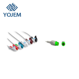 CABLE ECG SPACELABS DE 5 DERIVACIONES PINCH (5/AHA) REF: 2596SPCH