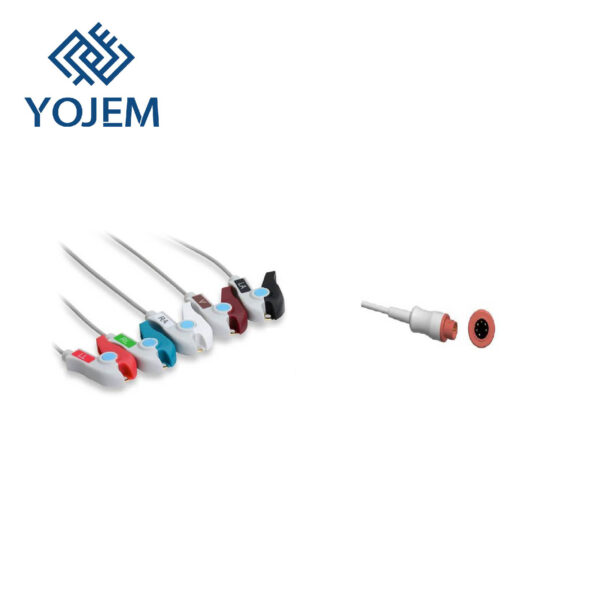CABLE ECG BIONET BM3 DE 5 DERIVARIONES PINCH (5/AHA) REF: CABLEECG/2514PCH