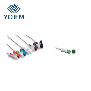 CABLE ECG CONTEC CM8000 DE 5 DEERIVACIONES PINCH (5/AHA) REF: ECGCM8000PCH