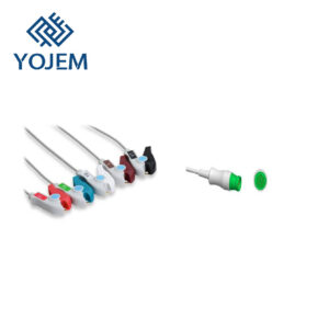 CABLE ECG MEDIANA D500 DE 5 DERIVACIONES SNAP (5/AHA) REF: ECGMED500PCH