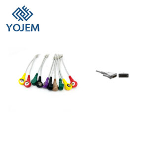 CABLE EKG DE 10 DERIVACIONES SNAP SHILLER REF: E10R-SH1-BLED