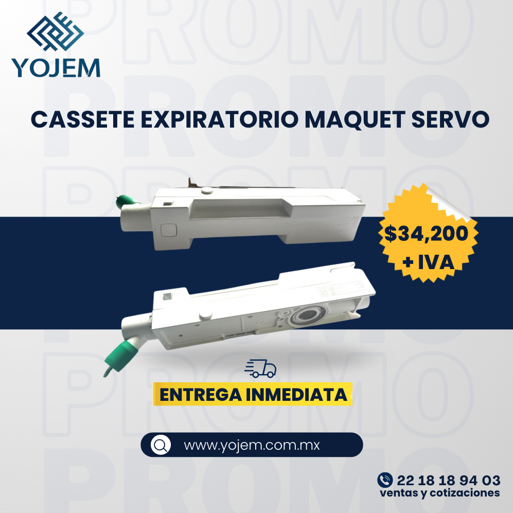 CASSETE EXPIRATORIO MAQUET SERVO REF.6696947