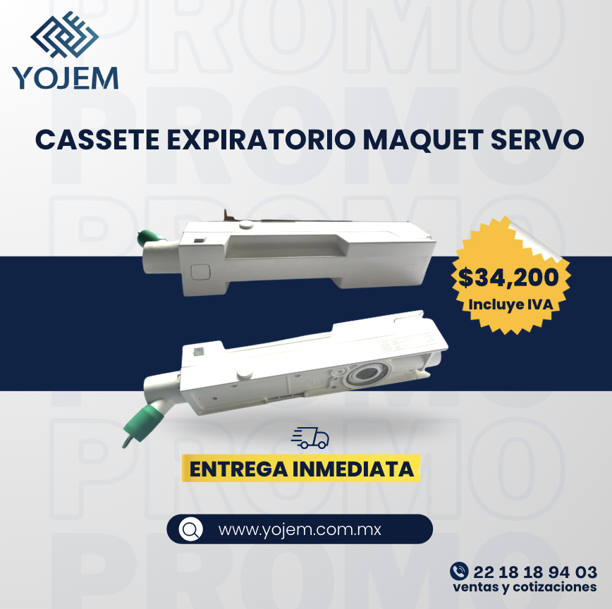 CASSETE EXPIRATORIO MAQUET SERVO REF.6696947